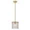 Z-Lite Glacier Pendant, 1-Light, 8.5 In.W x 9 In.H, Modern Gold/Clear 1943P8-MGLD - alternate 1